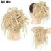 human hair wigs for women Synthetic Messy Scrunchies Elastic Band Hair Updo Hairpiece Fiber Natural Fake Adult Female Costume Wigs Toupees G