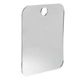Teissuly Clearance Fogless Shower Mirror Anti-Fog Shower Mirror Portable Makeup Shave Mirror Unbreakable Frameless Shower Wall Hanging Mirror - Ideal for Travel Camping