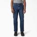 Dickies Men's Flex Relaxed Fit Carpenter Jeans - Medium Denim Wash Size 42 30 (DU603)