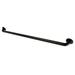 Kingston Brass Milano Grab Bar Metal in Black | 2.81 H x 44.81 W x 2.75 D in | Wayfair DR214420