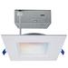 Starfish Ultra Slim Tunable CCT IC LED LED Canless Recessed Lighting Kit in White | 1.25 H x 7.13 W in | Wayfair S11567