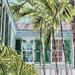 Bay Isle Home™ Bransbury Palm House IV by Melissa Wang Canvas in Green | 30 H x 30 W x 1.25 D in | Wayfair 2A88DDCFE91A4B6398D0DB28DA0E910F