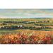 Winston Porter Rural Open Landscape I On Canvas by Tim OToole Print Canvas in Green/Orange | 12 H x 18 W x 1.25 D in | Wayfair