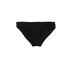 Carmen Carmen Marc Valvo Swimsuit Bottoms: Black Swimwear - Women's Size Small