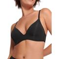 Sloggi Womens Soft Adapt Push Up Bra - Black Polyamide - Size Small