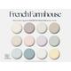 Sherwin Williams Paint Palette: French Farmhouse, 12 Sherwin Williams Cottage Colors, whole House design, neutral Interior Color Palette