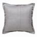 Sevita Hand-Woven Solid Linen Throw Pillow, 20" x 20"