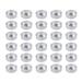 HEMOTON 200pcs Aluminum Tea Light Tins Can Scented Candle Making Container Empty Case for Candle Holding DIY Making (Silver)