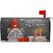 Mailbox Cover Magnetic Christmas Gnome Snowflake Mail Wraps Cover Magnetic 18 x 21 Inch