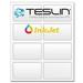 Teslin Synthetic Paper - for Inkjet Printers - Micro-Perforated 8-up - 10 Mil | 50