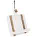 White Wood Cookbook Holder 1/4 x 15 1/2