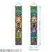 HEMOTON 1 Pair Nutcracker Door Banner Nutcracker Christmas Wall Door Decoration Xmas Porch Banner Sign