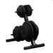 Olympic Weight Tree Rack - Weight Plate Storage Racks 1000Lb Weight Capacity Hold Weightlifting Barbell Plates - Strength Training Plate Holder Stand For Home & Gym