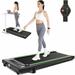 Under Desk Treadmill 2.5HP Exercise Treadmill with LED Touch Screen Electric Treadmills for Home Office Walking Pad with Remote Control