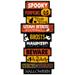 Utah State Aggies 24'' Halloween Celebration Stack Sign