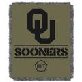 The Northwest Group Oklahoma Sooners OHT Military Appreciation 46" x 60" Rank Jacquard Throw Blanket