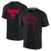 Unisex Fanatics Signature Black Chicago Bulls Elements Super Soft Short Sleeve T-Shirt