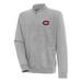 Men's Antigua Heather Gray Montreal Canadiens Victory Full-Zip Jacket