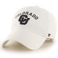 Men's '47 White Colorado Buffaloes Clean Up Adjustable Hat