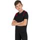 T-Shirt TRIGEMA "TRIGEMA Sport mit Netzeinsätzen" Gr. 140, schwarz Kinder Shirts T-Shirts