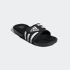 Badesandale ADIDAS SPORTSWEAR "ADISSAGE BADESCHLAPPEN", Gr. 46, schwarz-weiß (core schwarz, cloud weiß, core schwarz), Synthetik, sportlich, Schuhe