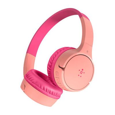 Belkin SoundForm Mini Wireless On-Ear Headphones for Kids (Pink, Micro-USB) AUD002BTPK