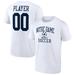 Men's Fanatics Branded White Notre Dame Fighting Irish Soccer Pick-A-Player NIL Gameday Tradition T-Shirt