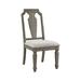 Rosalind Wheeler Zumala Side Chair (2Pc)-41" H x 20" W x 26" D Wood in Brown | 41 H x 20 W x 26 D in | Wayfair 15E2AE82526F45028E7993C9E6E5118F