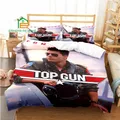 Ensemble de literie Top Gun Fighter pour enfants et adultes housse de couette de jeu housse de