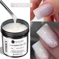 UR SUGAR 150g Base en caoutchouc Gel vernis à ongles étincelles Aurora paillettes vernis en caoutchouc tremper Semi permanent UV LED Gel manucure