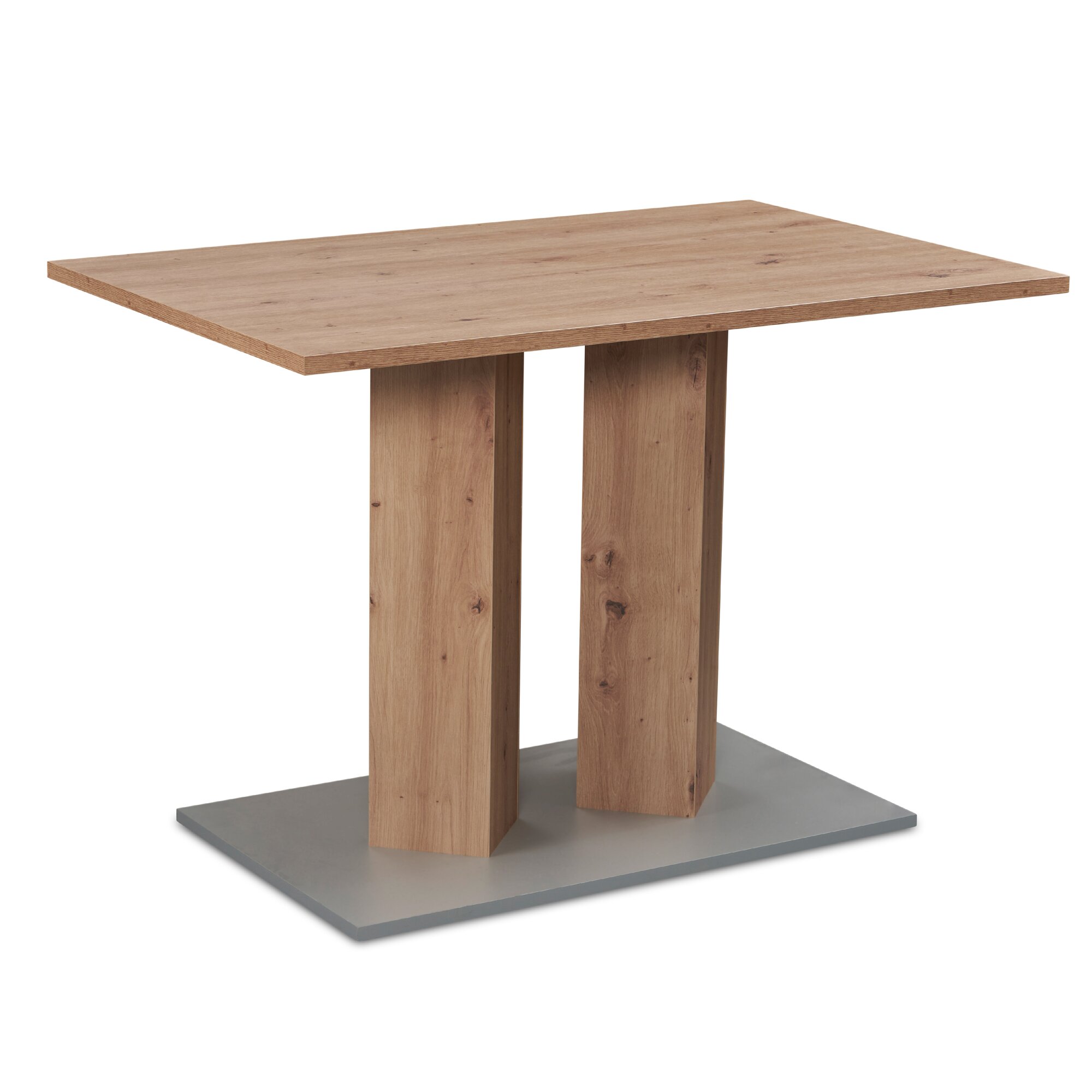 Schösswender »Inka 100« Säulentisch 110x70 cm / Appalachian Oak Dekor Image