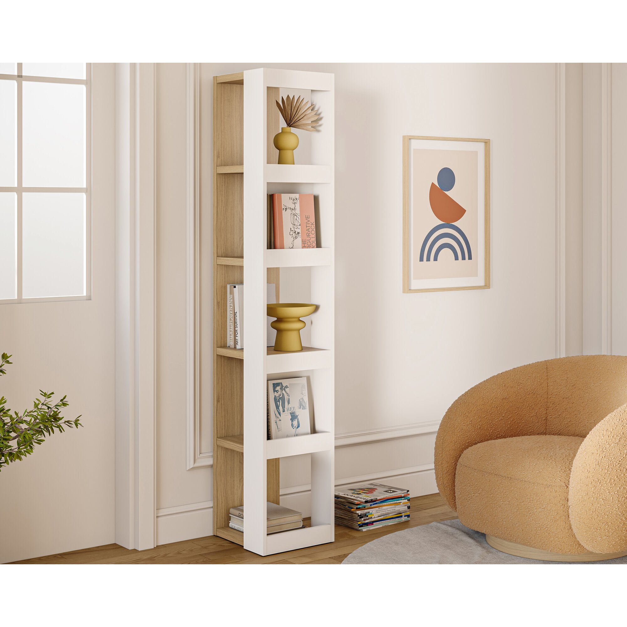 TemaHome »Ella« Bücherregal 40 hoch 40x188x34 cm