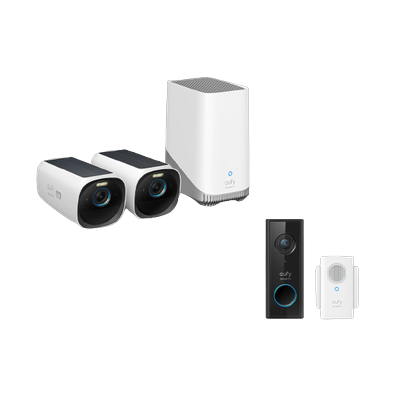 eufyCam S330 (eufyCam 3）+ Video Doorbell C210