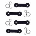 160793 Set Of 4 Tractor Bagger Riding Mower Latch Straps For Craftsman & Others