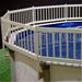 Vinyl Works Of Canada Resin Above Ground Pool Fence Kit 2 Sections C24P2-T