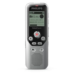 Philips DVT1250 Diktiergerät Interner Speicher & Flash-Karte Schwarz, Grau Image