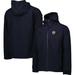 Men's Navy Barcelona Three-Layer Full-Zip Hooded Jacket