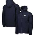 Men's Navy Manchester City Three-Layer Full-Zip Hooded Jacket