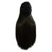 Sehao Long Straight Wig Hat Hooded Wig Winter Cap Caps Casual Women Wig Hats with Hair Black Wigs for Women