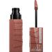 MAYBELLINE New York Super Stay Vinyl Ink Longwear No-Budge Liquid Lipcolor Makeup Highly Pigmented Color and Instant Shine Punchy Nude Lipstick 0.14 fl oz 1 Count