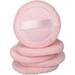 5pcs Bath Sponge Triangle Powder Puff Make up Sponges for Face Foundation Powder Puff Makeup Powder Puffs Face Powder Puff Round Powder Puff Makeup Puff Container Loose Powder Pink