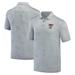 Men's Tommy Bahama Gray Texas Tech Red Raiders Sport Palm Coast Palmera IslandZone Polo