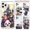 Jujutsu Kaisen for iPhone 14 PLUS Slim Thin Case Anime Soft TPU Edge PC Back Protective Cover for iPhone 14 PLUS