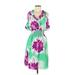 MM Couture Casual Dress: Green Dresses - Women's Size Medium