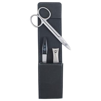 ERBE Maniküre Set Taschen-Etui Serie "Hunter", schwarz 3-tlg.