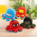 Jouet en peluche Marvel pour enfants jouet de dessin animé beurre Avengers SpidSuffolk Iron