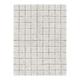 Tapis lavable quadrillé mosaïque 120 x 160 cm