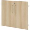 Türenpaar »Flexwall« 2 OH braun, HAMMERBACHER, 79.2x70.1 cm