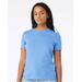 Bella + Canvas 6416 Women's Relaxed Jersey Short-Sleeve T-Shirt in Carolina Blue size 3XL | Triblend 6413, 6400CVC, 6400, BC6413, BC6400CVC, B6400, BC6400