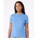 Bella + Canvas 6416 Women's Relaxed Jersey Short-Sleeve T-Shirt in Carolina Blue size XL | Triblend 6413, 6400CVC, 6400, BC6413, BC6400CVC, B6400, BC6400